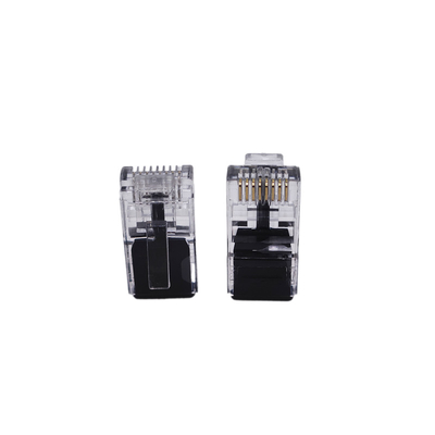 Συνδέτης καλωδίου προστασίας Ethernet Cat5e RJ45 Modular Plug Jack Socket 8P8C 8 θέση με αντίσταση 120 Ωμ