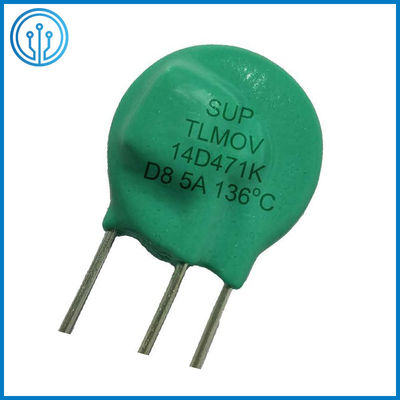 Varistor μεταλλικών οξειδίων δίσκων TLMOV 14D 20D 25D 136C Varistor μεταλλικών οξειδίων προστασία κύματος